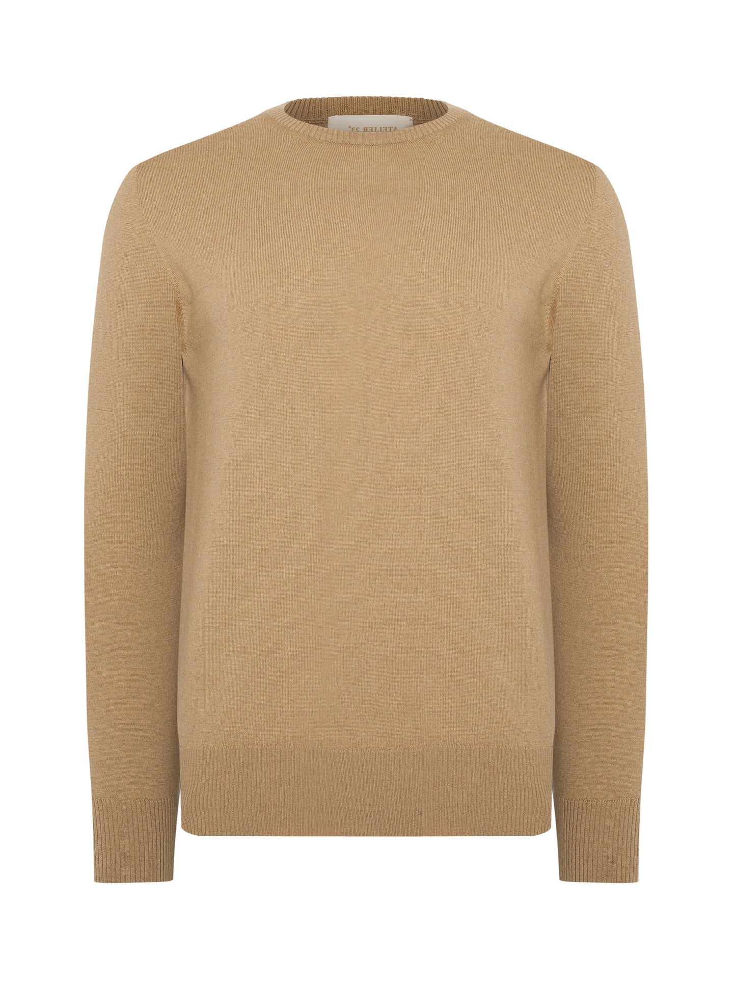 Round Neck Beige