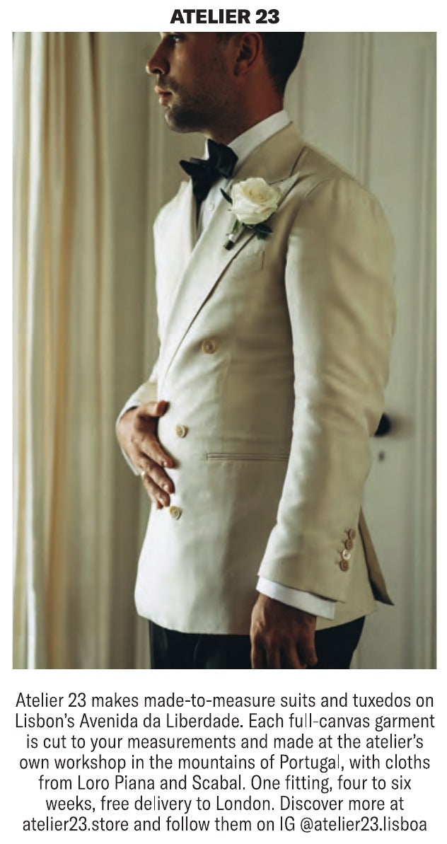 ATELIER 23 on The Formal Code page, British GQ, November 2026