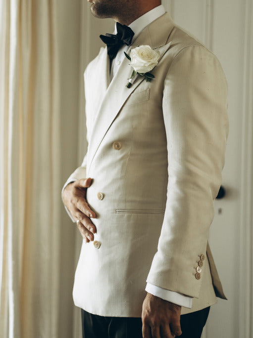 Ivory Silk Jacket