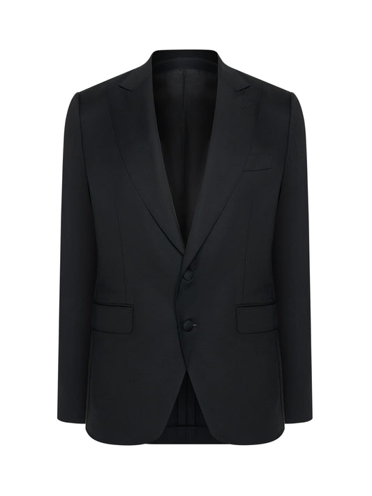 Fato preto homem ATELIER 23 em lã italiana Super 130s