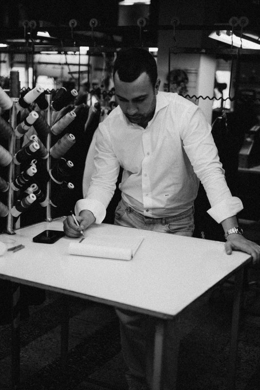 An order being checked at the ATELIER 23 workshop in the Serra da Estrela
