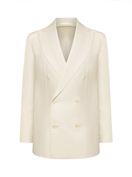 Ivory Silk Jacket