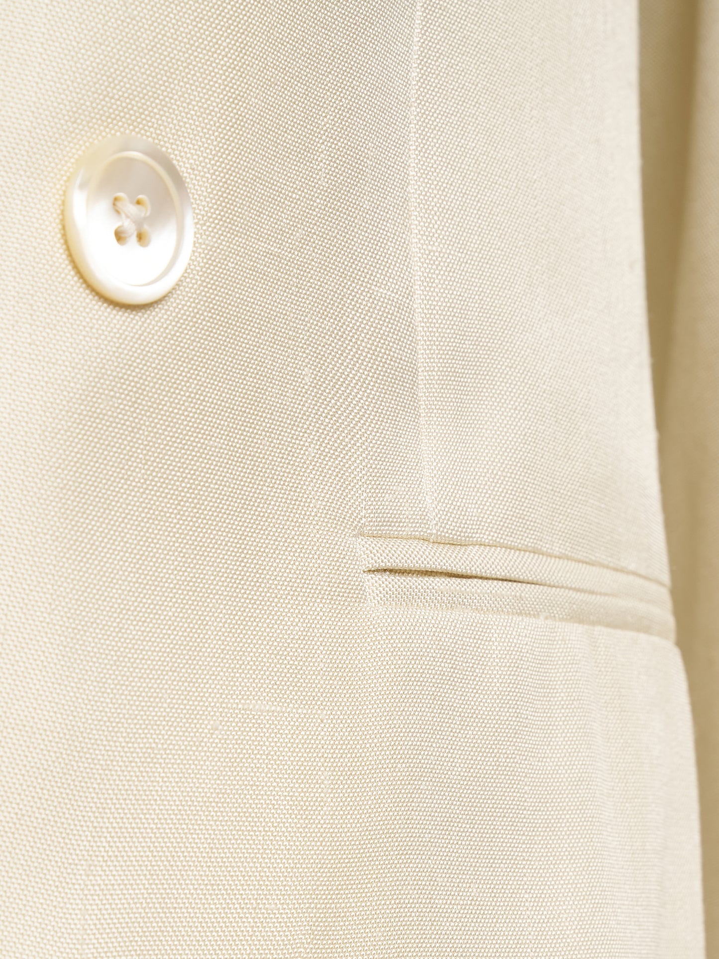 Ivory Silk Jacket