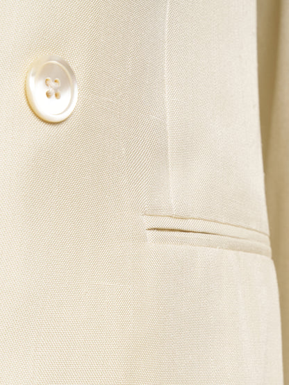 Ivory Silk Jacket