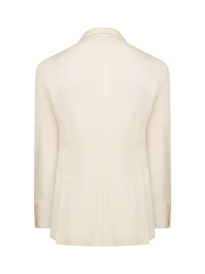 Ivory Silk Jacket
